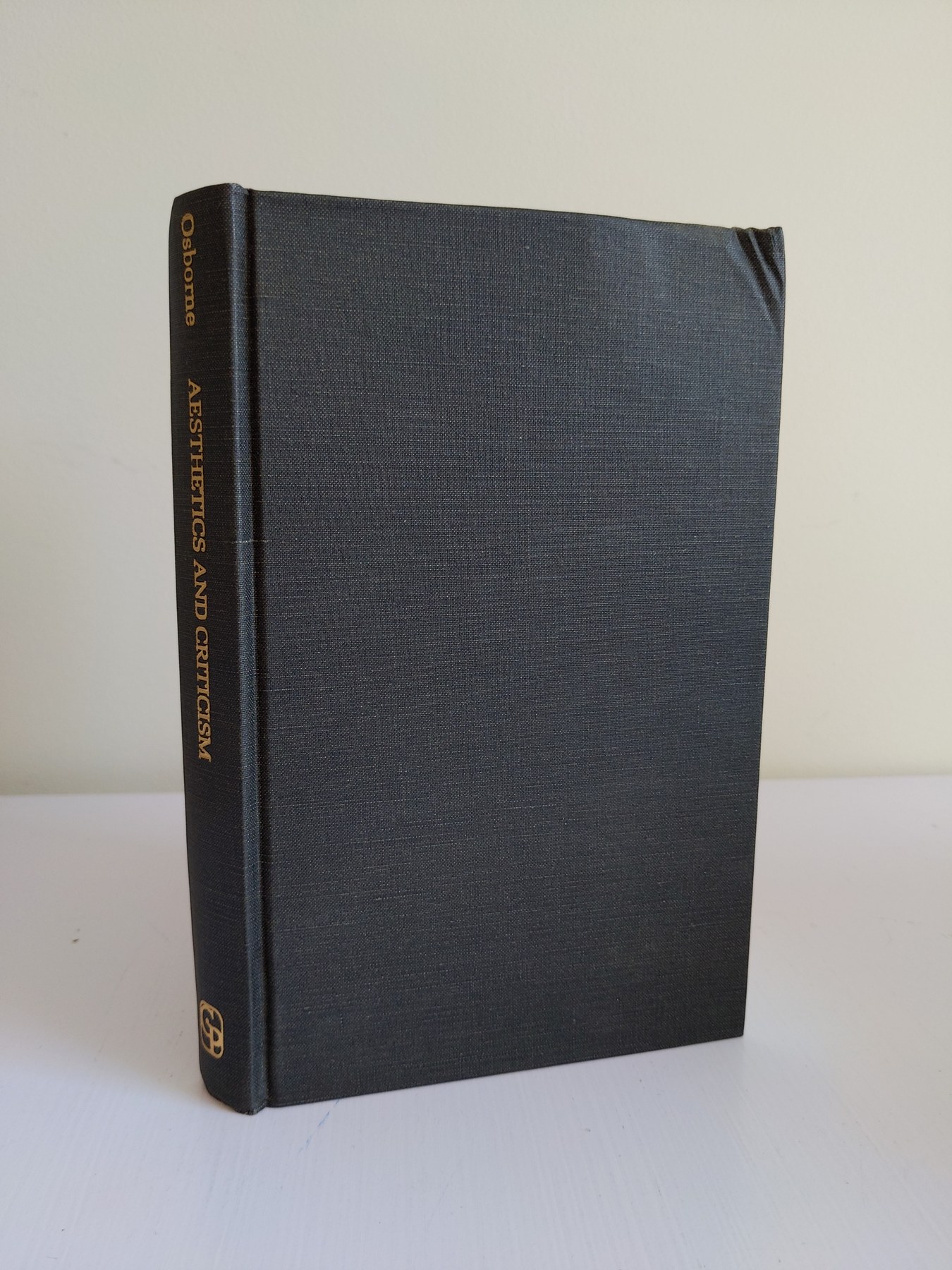 Cover image for Aesthetics and Criticism