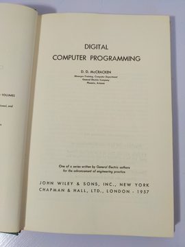 Photo 2 for Digital Computer Programming