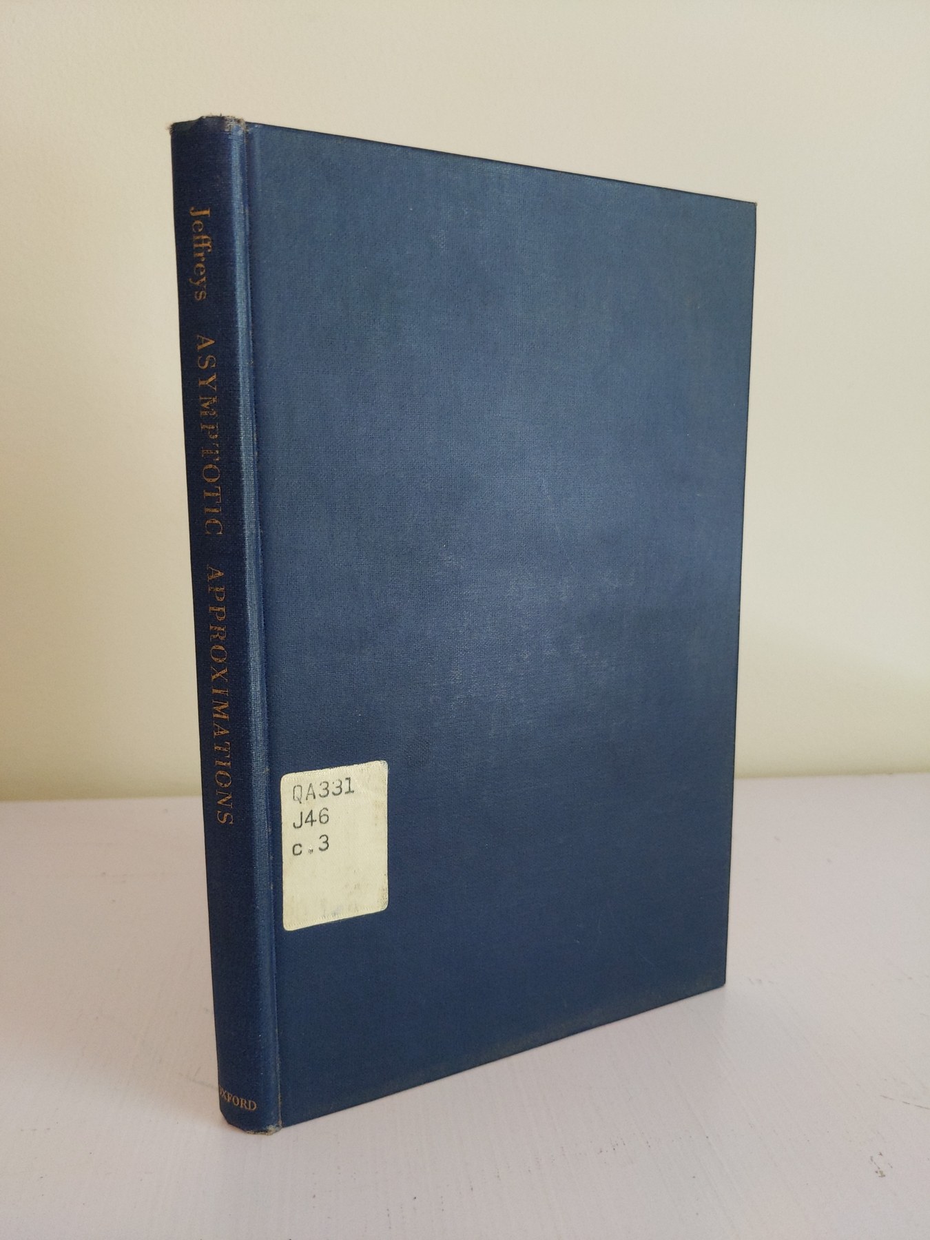 Cover image for Asymptotic Approximations