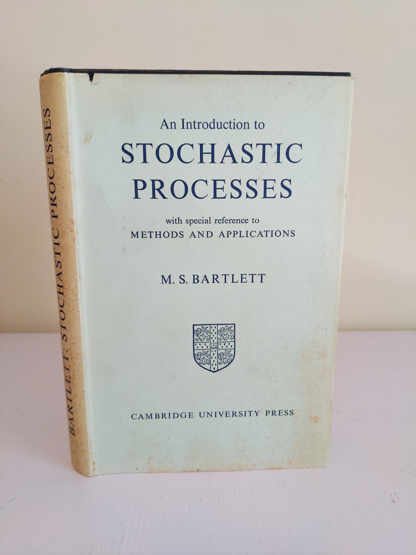 Cover image for An Introduction to Stochastic Processes, With Special Reference to Methods and Applications
