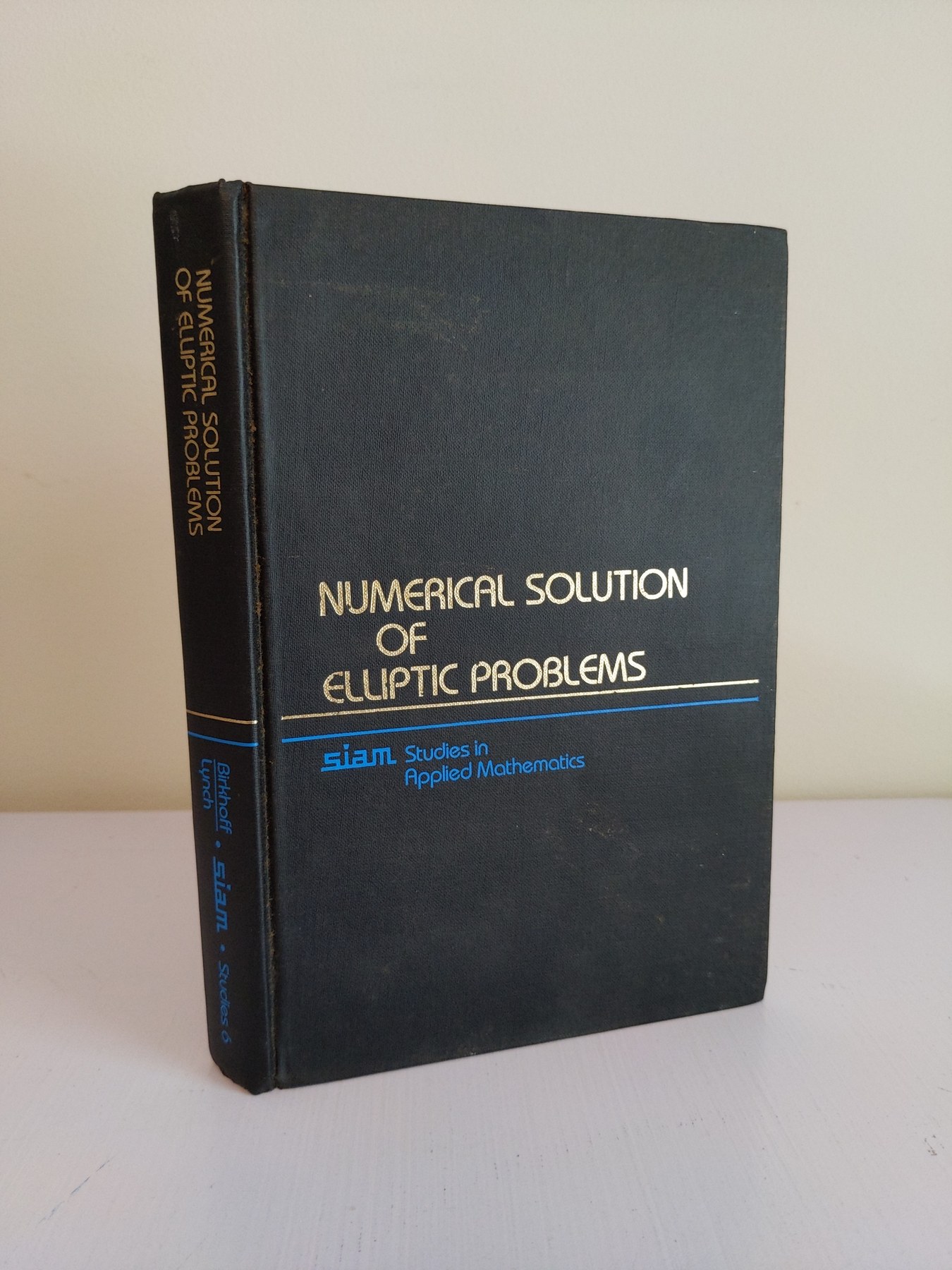Cover image for Numerical Solution of Elliptic Problems