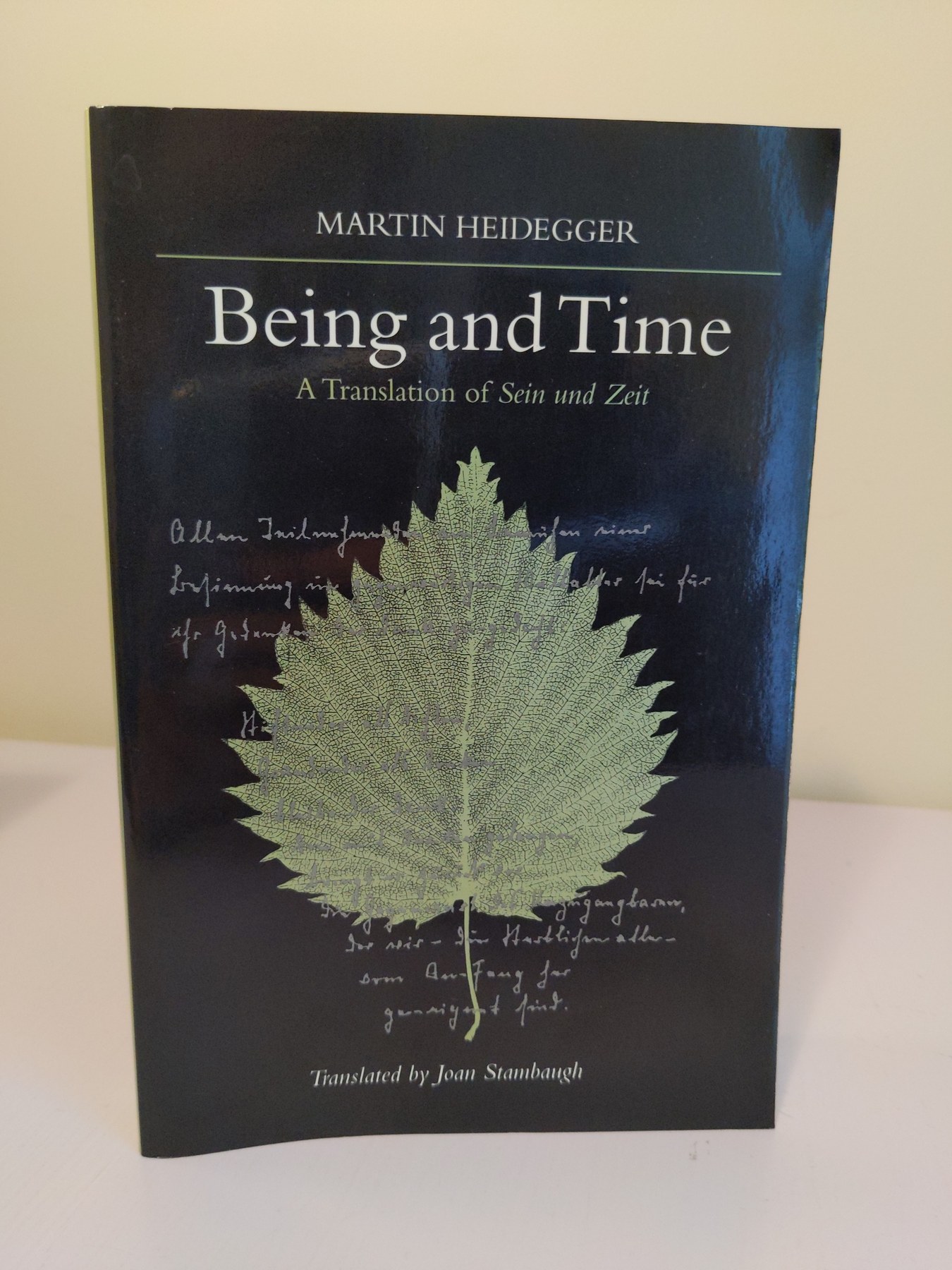 Cover image for Being and Time: A Translation of Sein Und Zeit