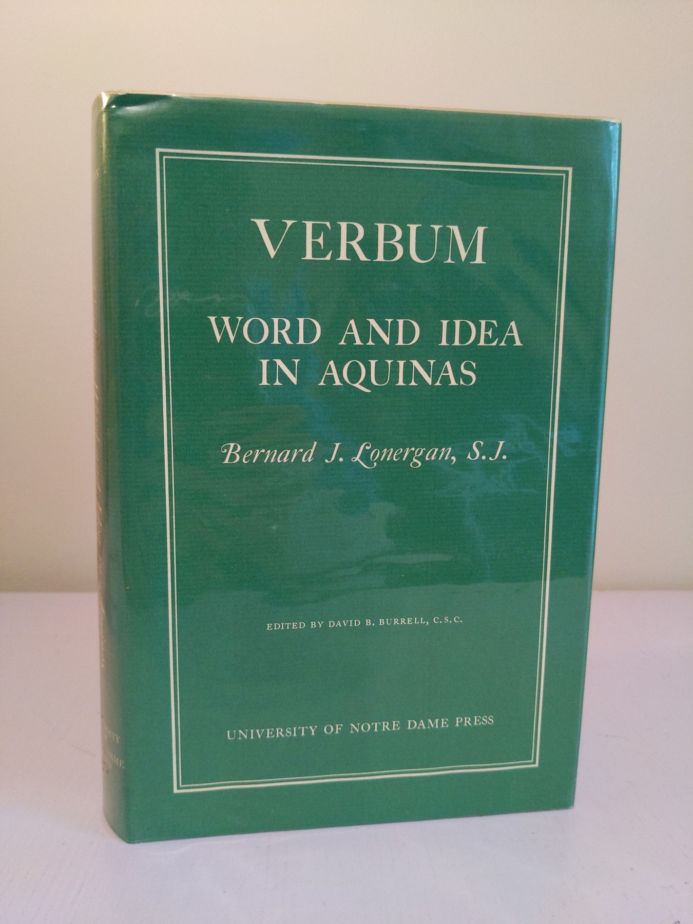 Cover image for Verbum: Word and Idea in Aquinas