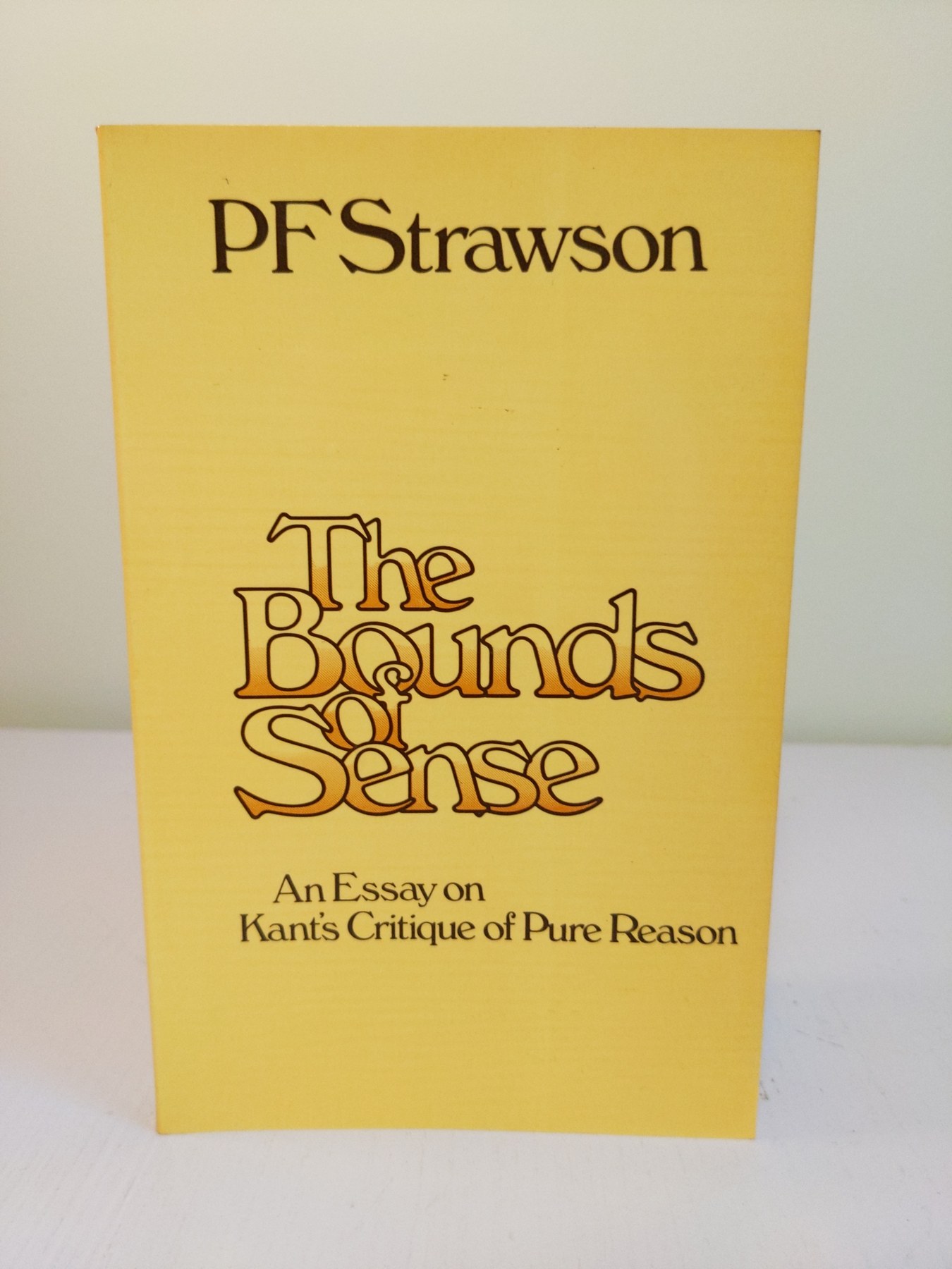 Cover image for The Bounds of Sense: An Essay on Kant's Critique of Pure Reason