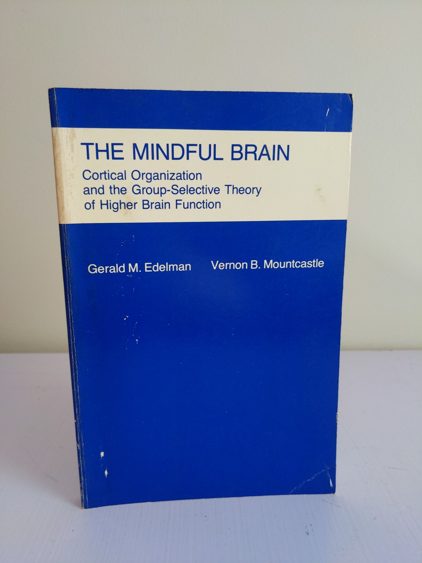 Cover image for The Mindful Brain: Cortical Organization and the Group-Selective Theory of Higher Brain Function