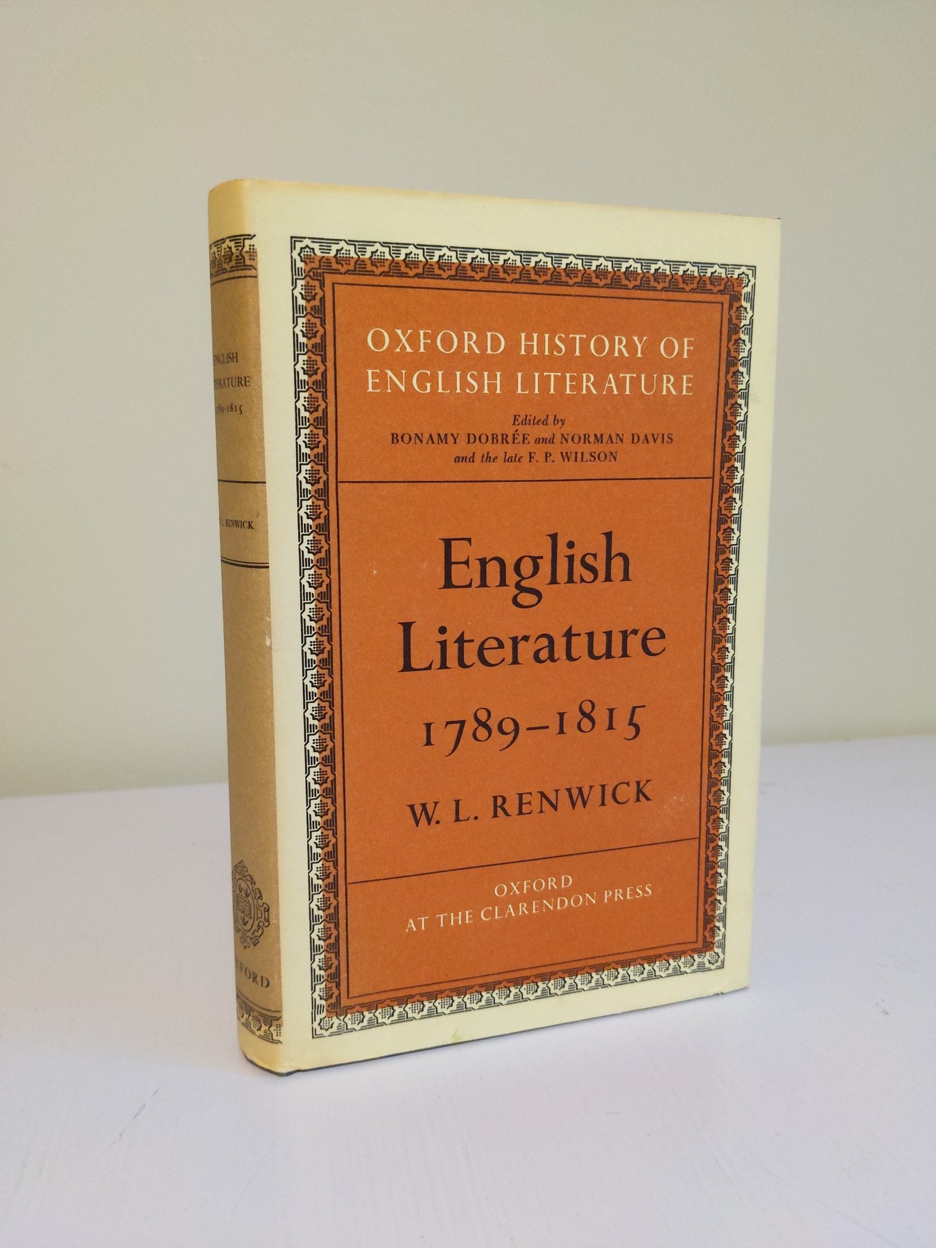 Cover image for English Literature, 1789-1815