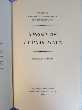 Photo 2 for Theory of Laminar Flows (High Speed Aerodynamics and Jet Propulsion, Volume 4)