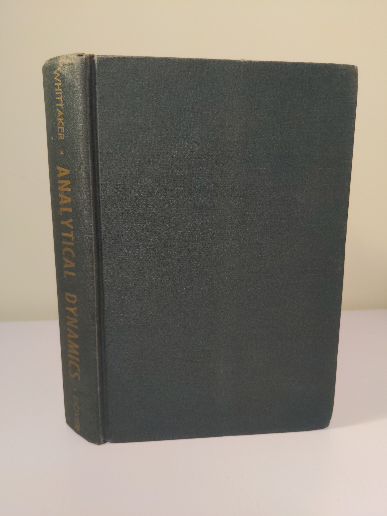 Cover image for A Treatise on the Analytical Dynamics of Particles and Rigid Bodies with an Introduction to the Problem of Three Bodies