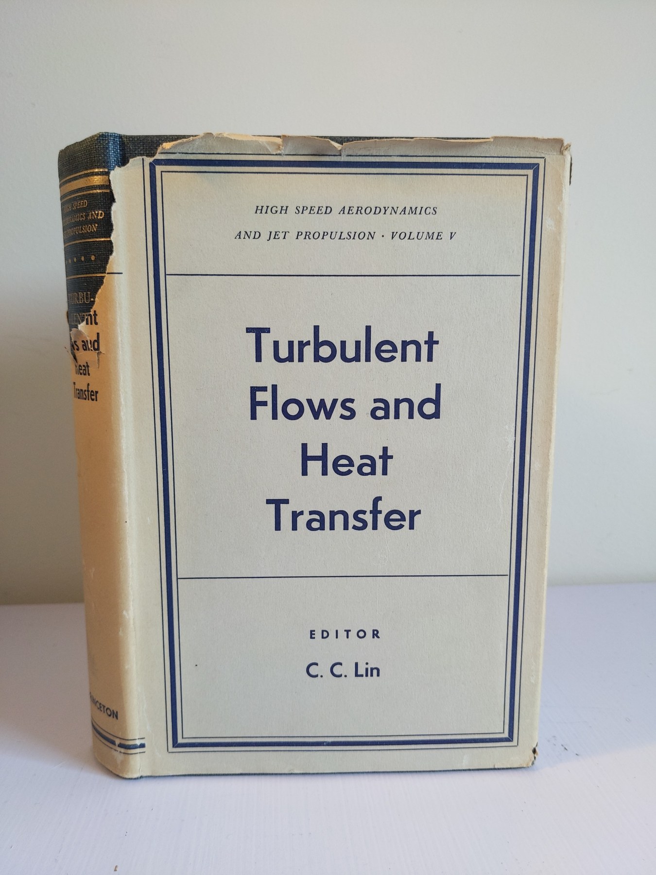 Cover image for Turbulent Flows and Heat Transfer. High Speed Aerodynamics and Jet Propulsion Vol. V